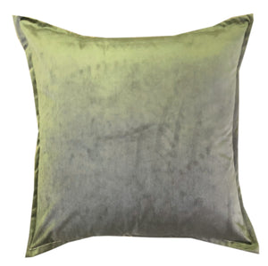 Olive Velvet Cushion - MHF Decor-Delights