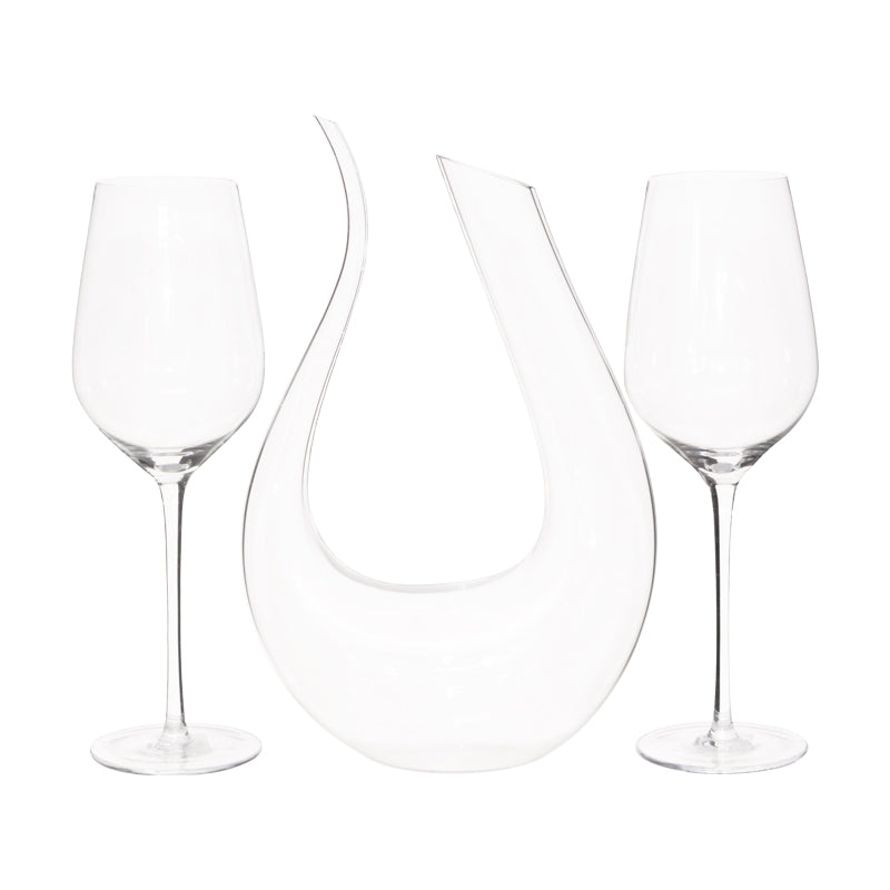 Vita 3Pc Wine Glass Set - MHF Decor-Delights
