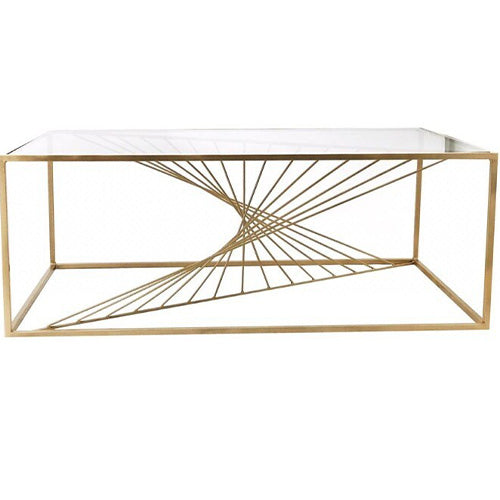 Camilla Coffee Table (Available in Gold or Silver) - MHF Decor-Delights