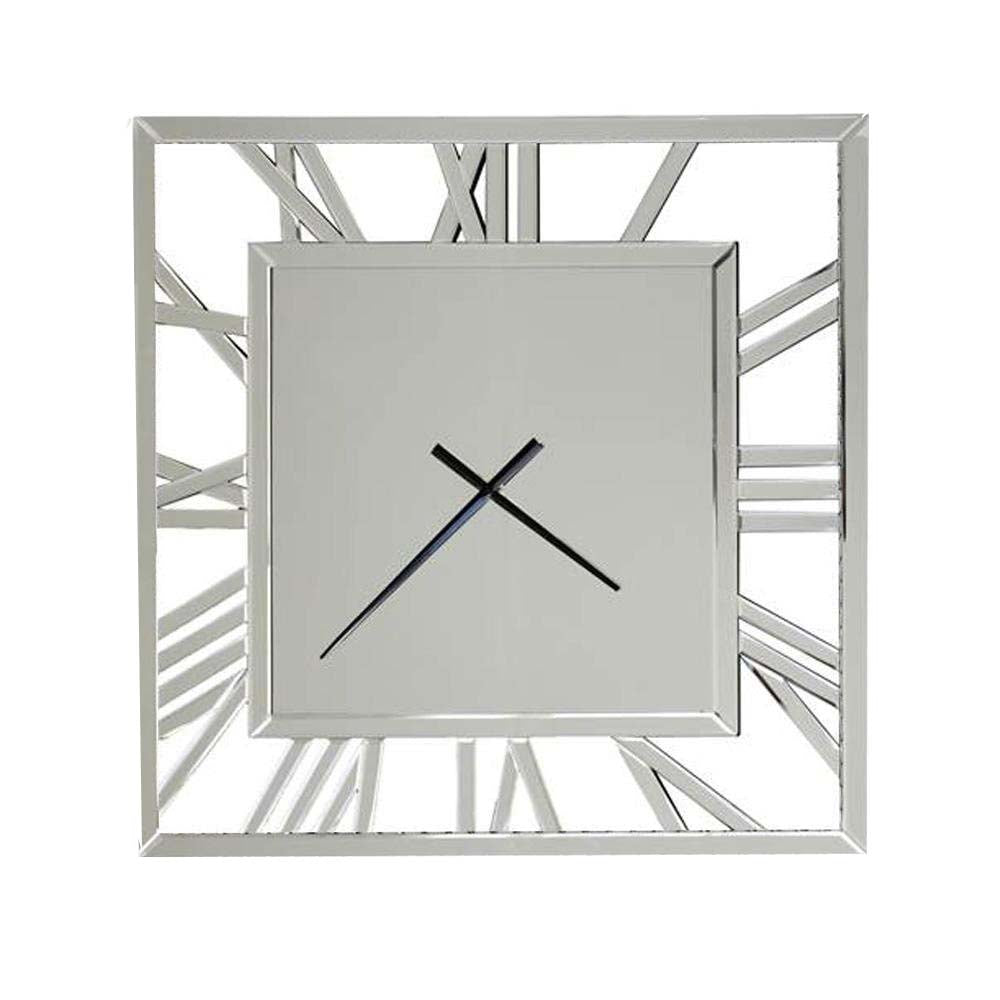 Glacier Mirror Wall Clock (80 cm) - MHF Decor-Delights