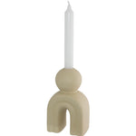 Oatmeal Candle Holder (17 cm) - MHF Decor-Delights